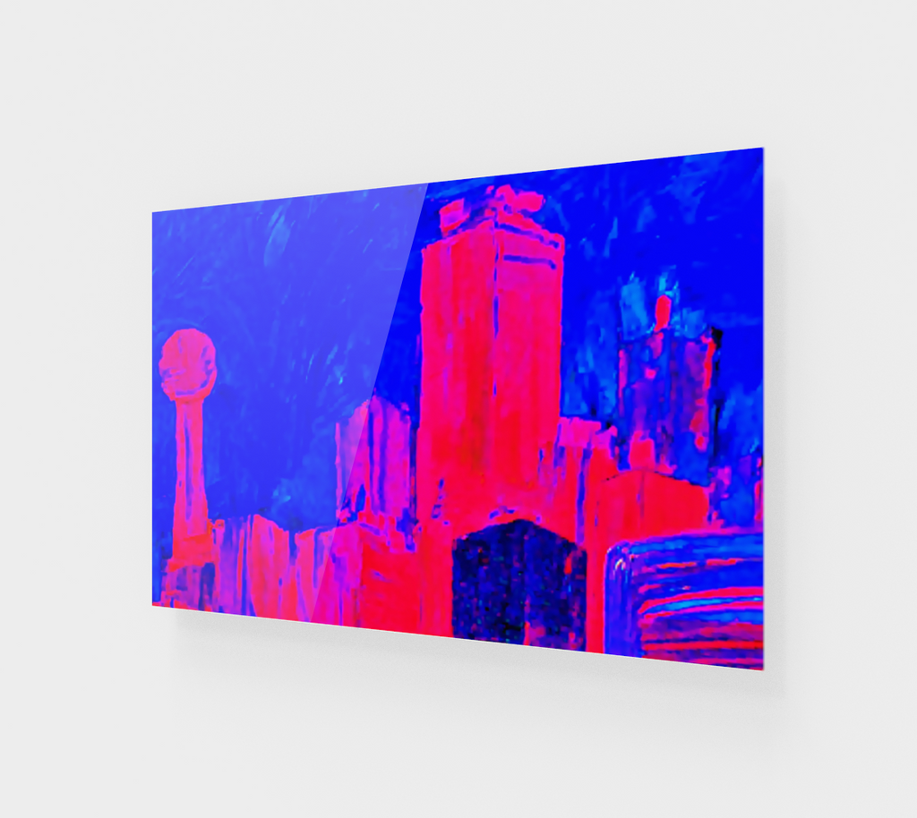Colorful Cityscape Fine Art Print