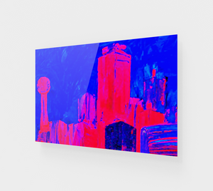 Colorful Cityscape Fine Art Print