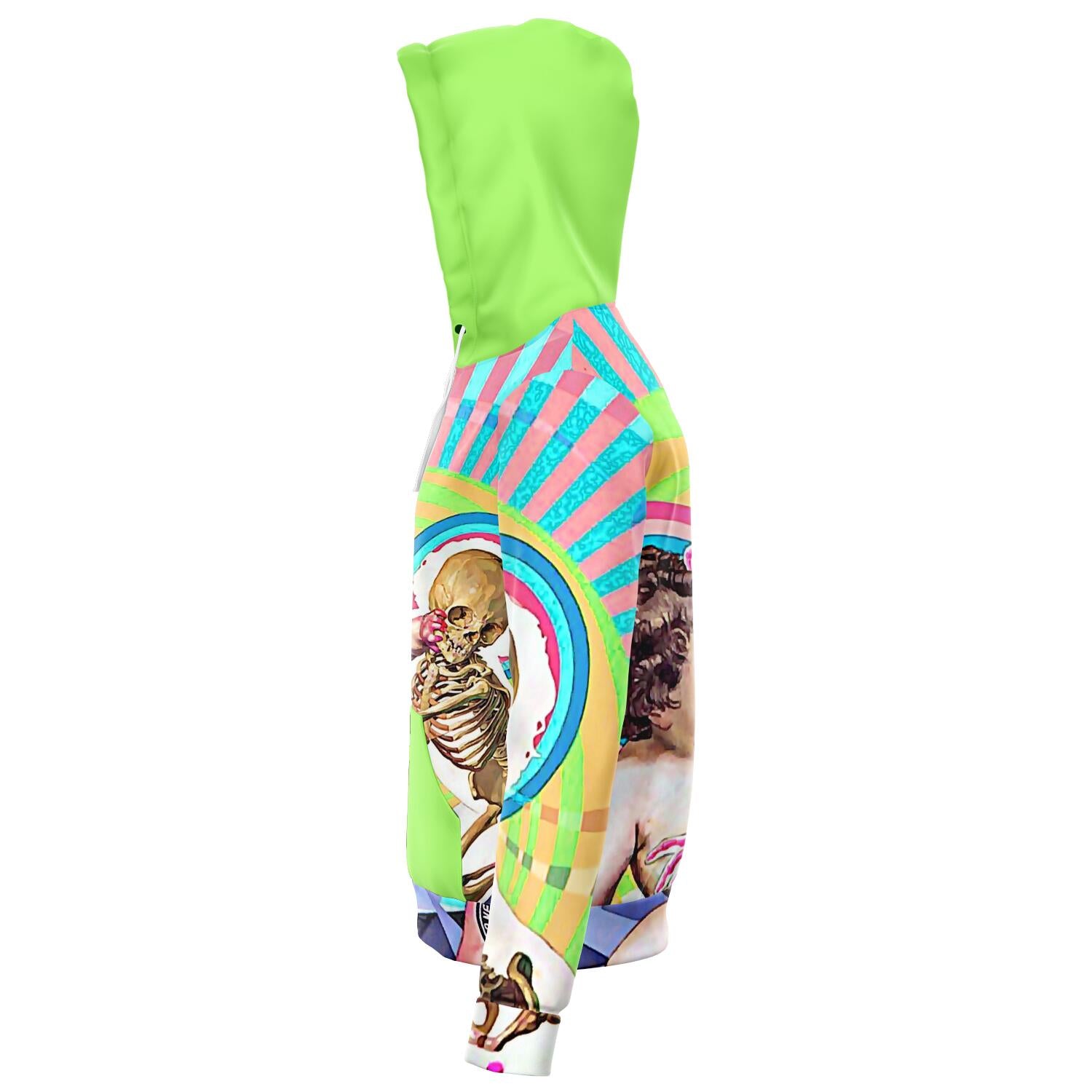 Mother Mary Unisex Zip-Up Hoodie