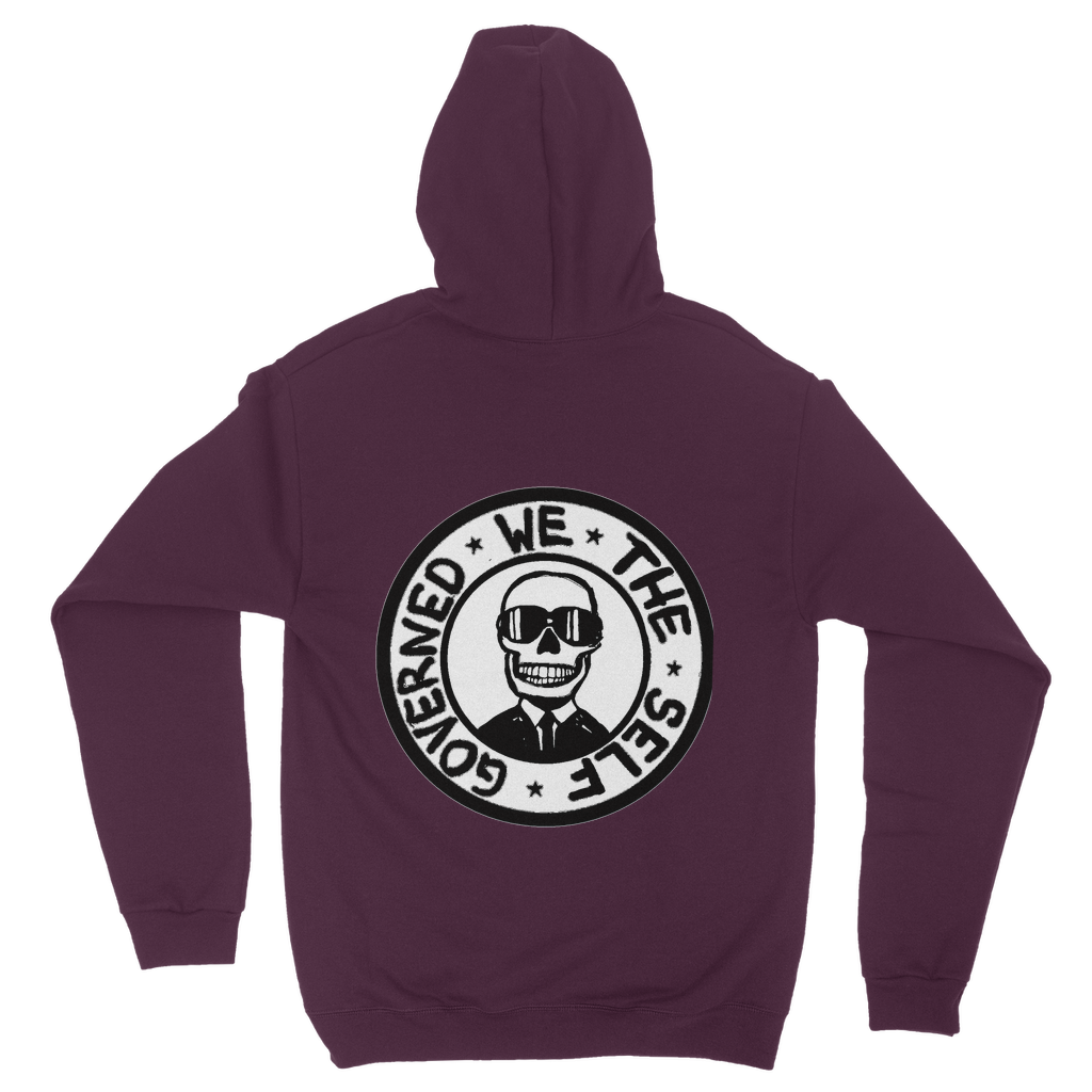 We The Self Governed Back Logo Graphic Hoodie