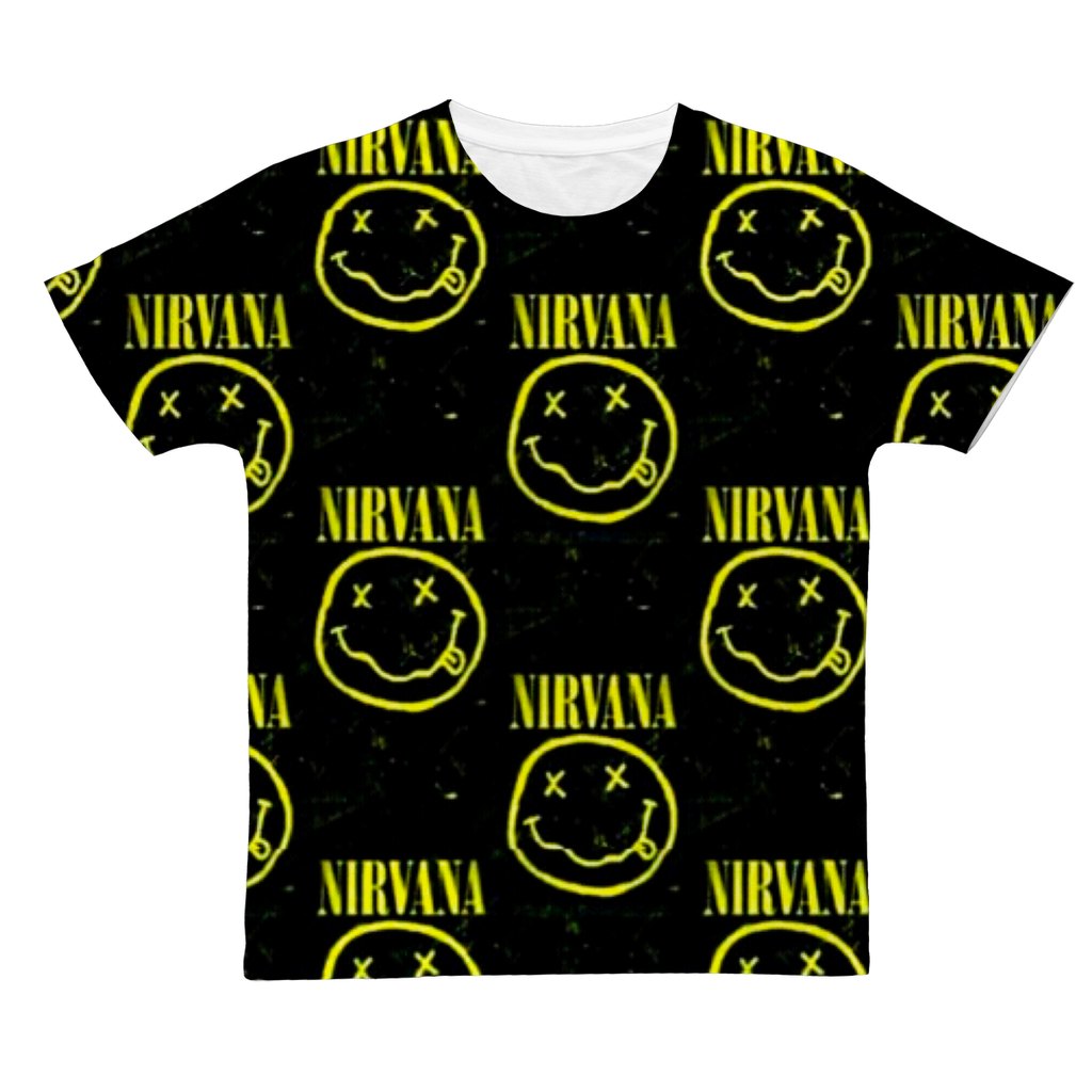 Crazy 4 Cobain All Over Print Tee