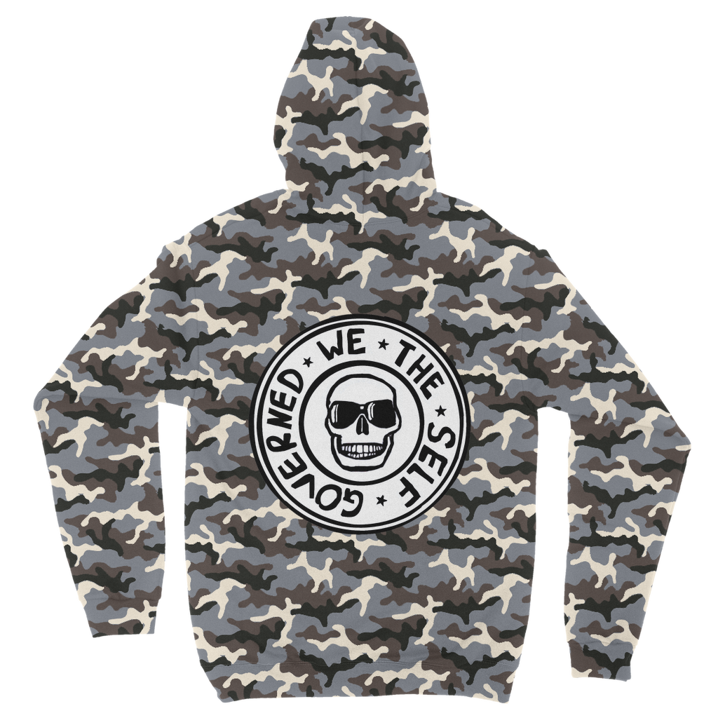 Camouflage All Over Print WTSG Logo Hoodie