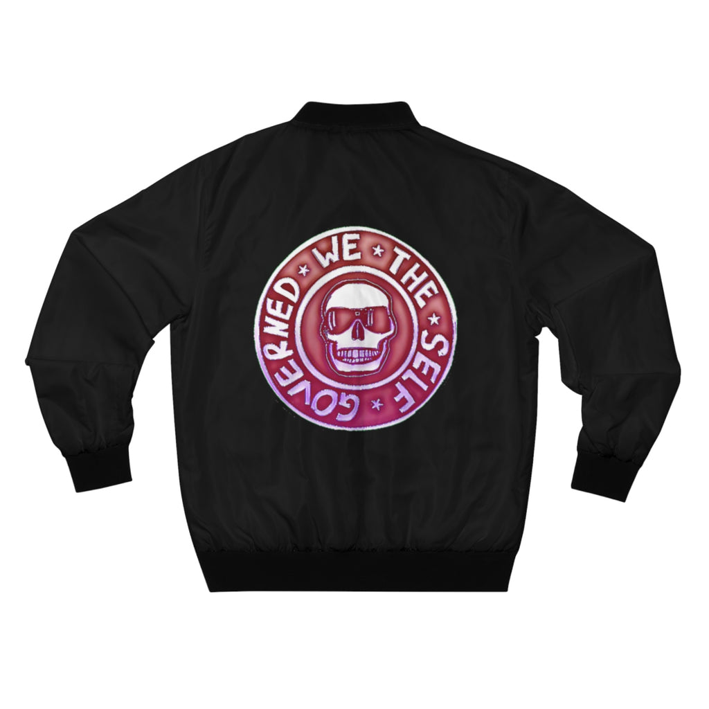 We The Self Governed Black Bomber Jacket