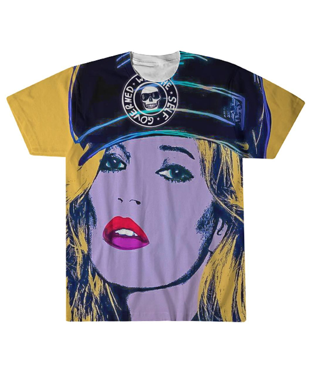 KATE BOSS All Over Print T-Shirt