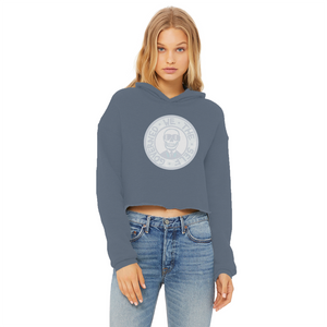 Self Governed Logo Womens Cropped Hoodie