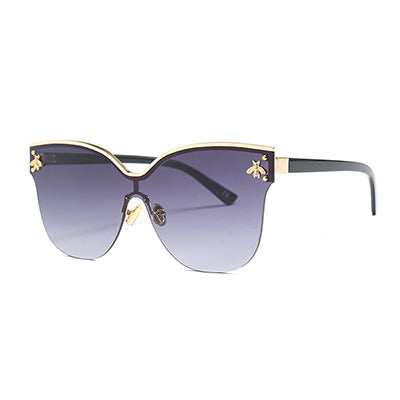 Vintage Cat Eye Golden Bee Fashion Sunglasses UV400