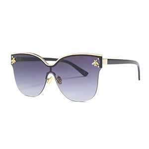 Vintage Cat Eye Golden Bee Fashion Sunglasses UV400