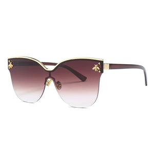 Vintage Cat Eye Golden Bee Fashion Sunglasses UV400
