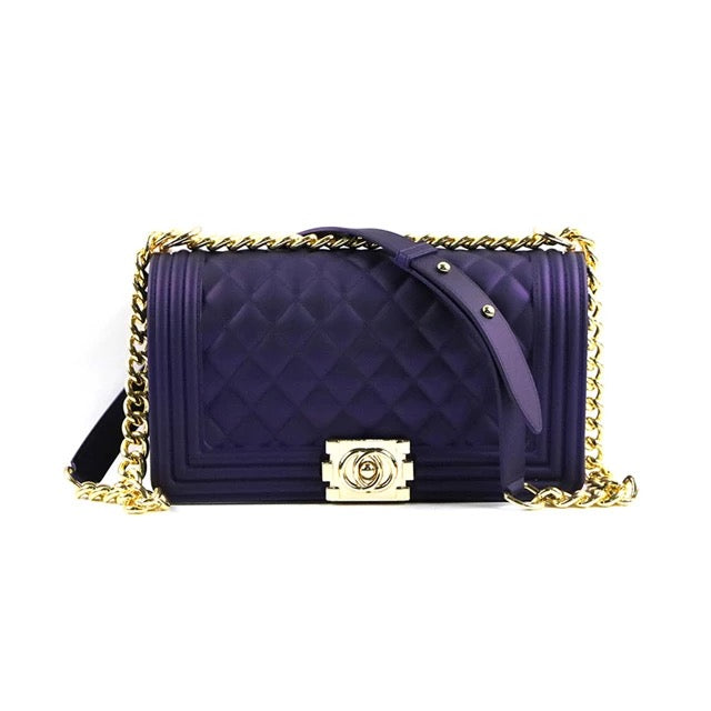 Designer Inspired Luxury Jelly Material Colorful Fashion Handbags