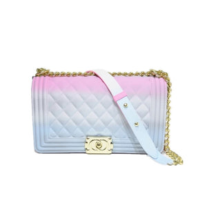 Designer Inspired Luxury Jelly Material Colorful Fashion Handbags