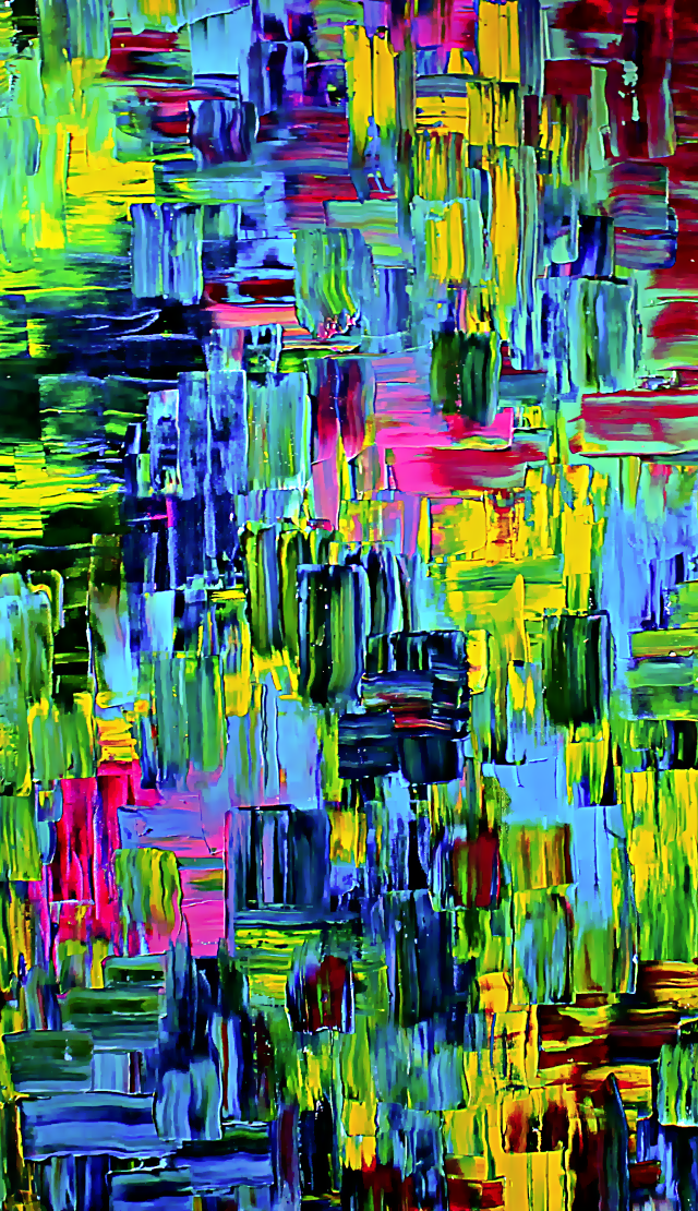 Tectonic | Abstract Oil Painting Modern Artwork