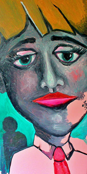 The German Boy | Little Boy Portrait Painting