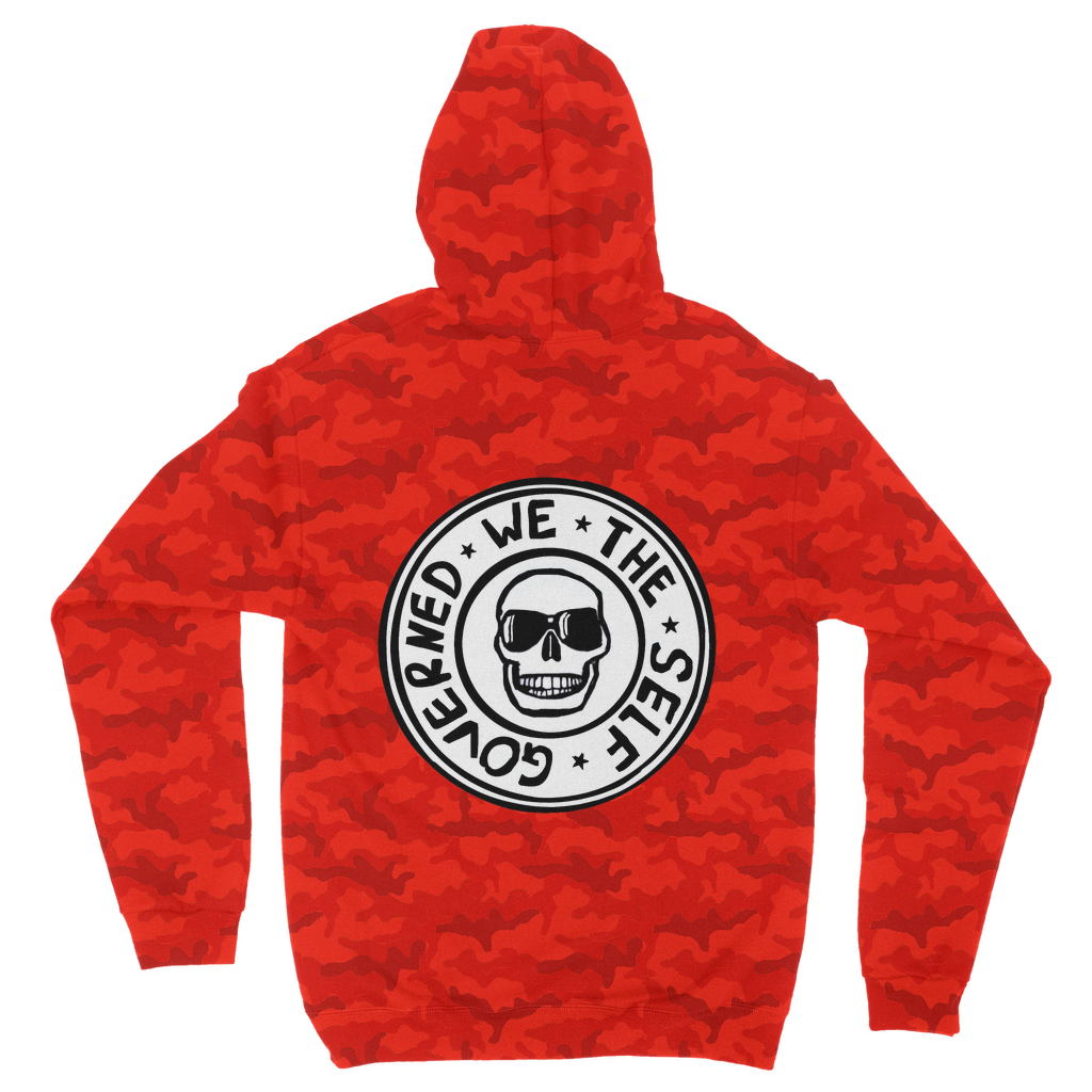Camouflage All Over Print WTSG Logo Hoodie
