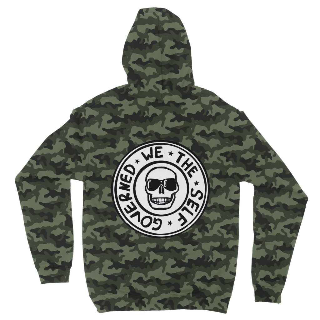 Camouflage All Over Print WTSG Logo Hoodie
