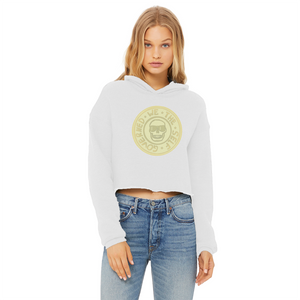 Neon Yellow WE THE SELF GOVERNED Logo Cropped Women’s Hoodie