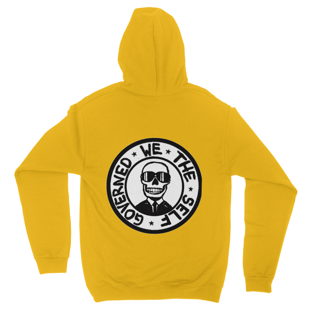 We The Self Governed Back Logo Graphic Hoodie