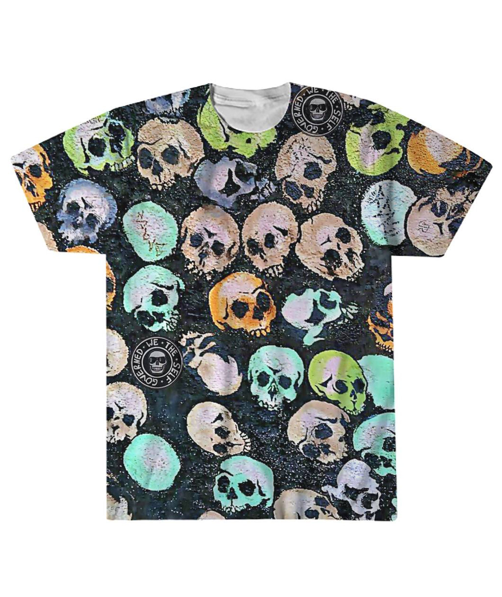 Skullz Of Glory All Over Print T-Shirt