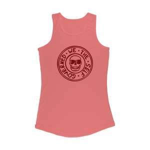 We The Self Governed Logo Women's Racerback Tank Top