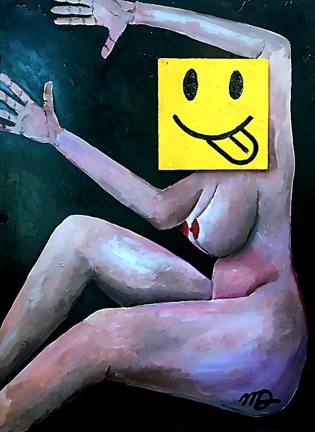 I GOT IT | Nude Female Body Contemporary Oil Painting