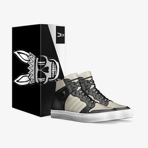 "B-Scene" Retro Basketball Sneakers