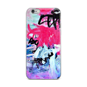 Pink Art Graffiti Apple iPhone Case