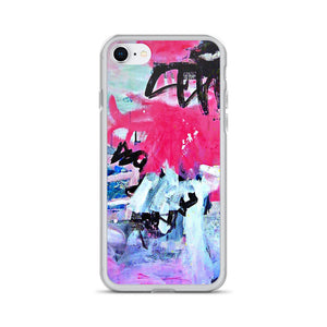 Pink Art Graffiti Apple iPhone Case
