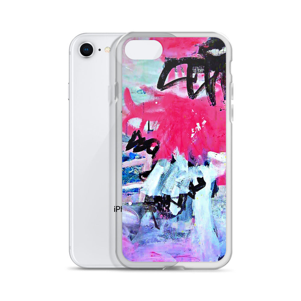 Pink Art Graffiti Apple iPhone Case