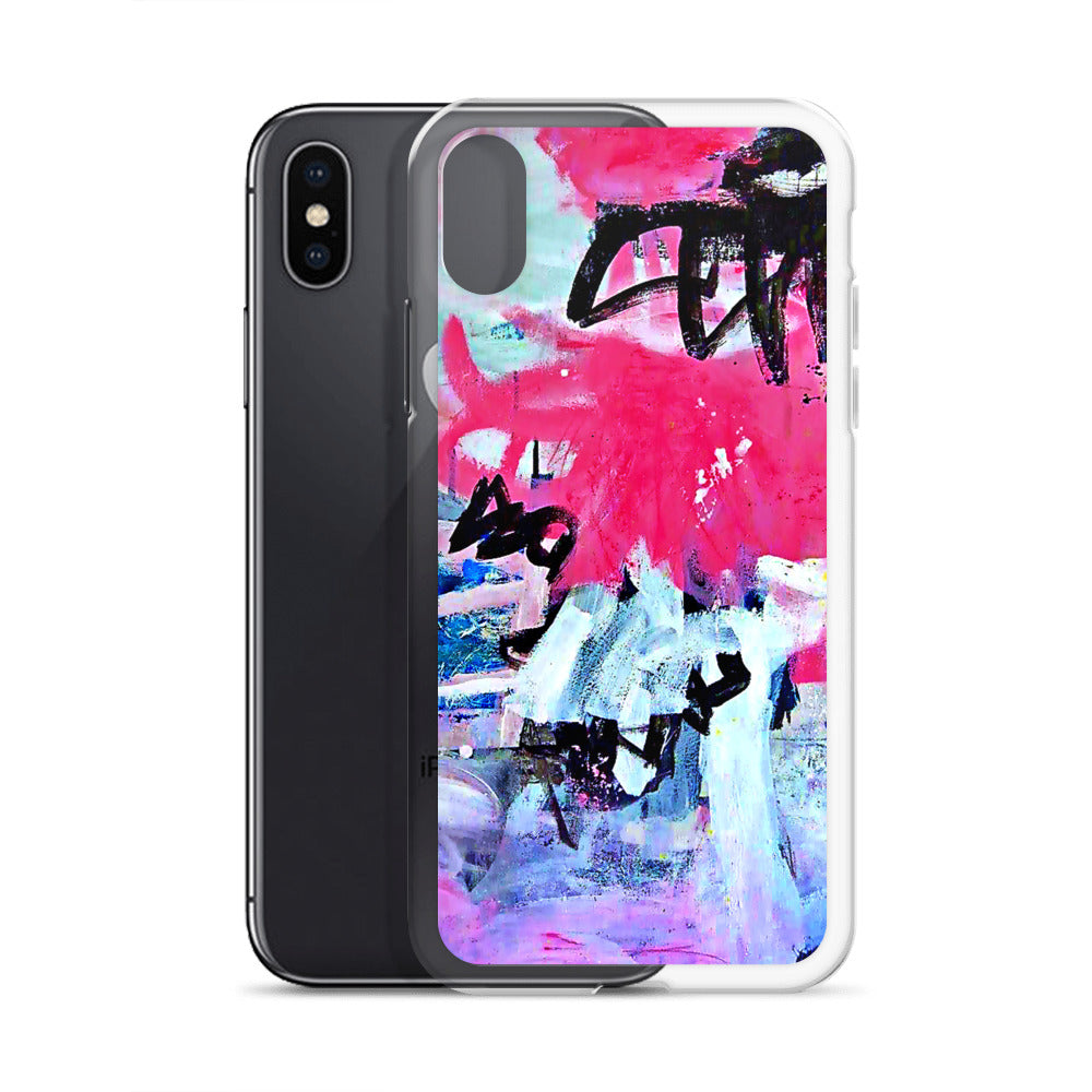 Pink Art Graffiti Apple iPhone Case
