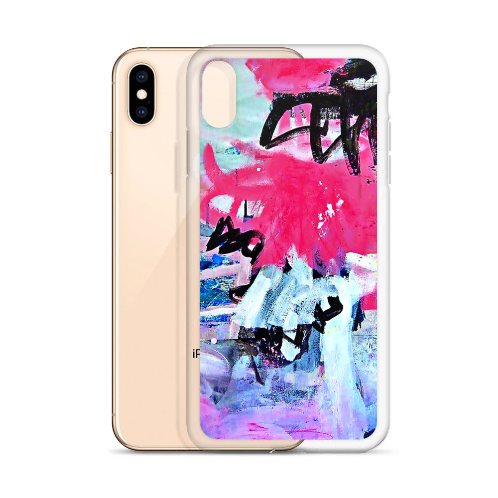 Pink Art Graffiti Apple iPhone Case