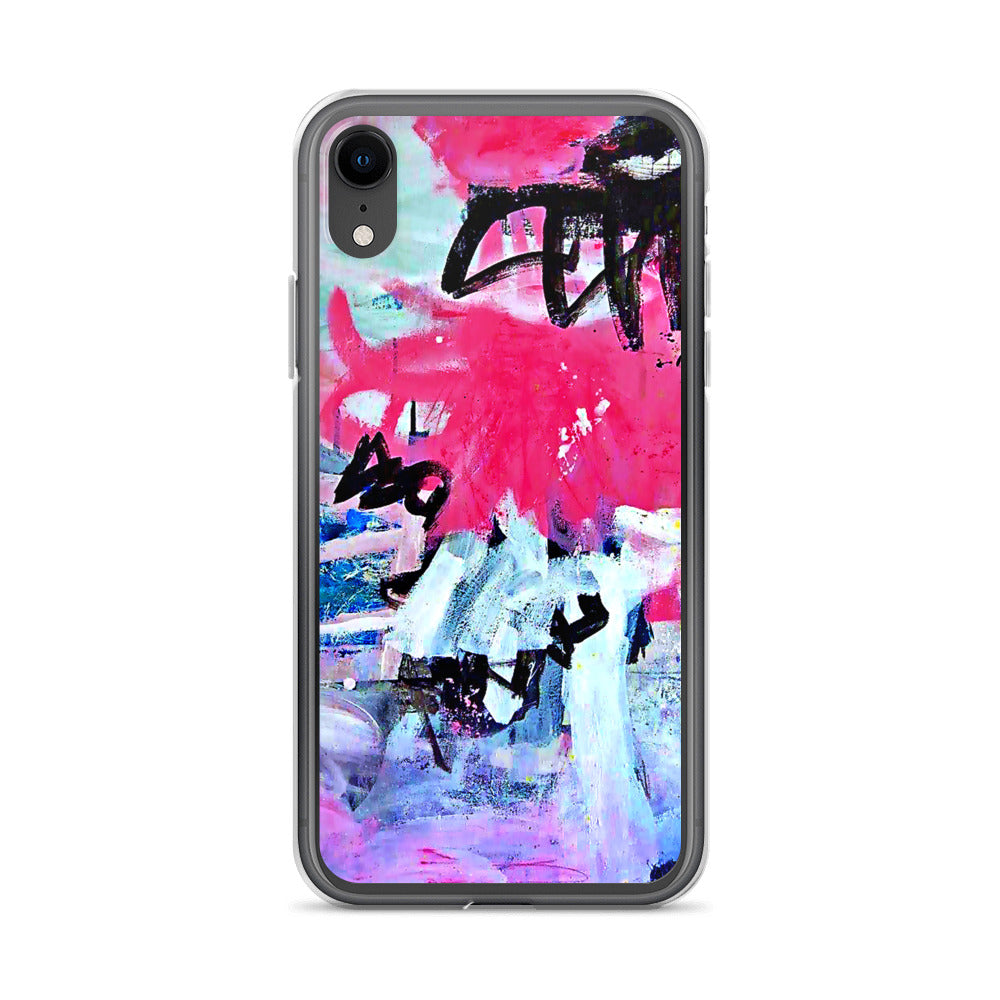 Pink Art Graffiti Apple iPhone Case