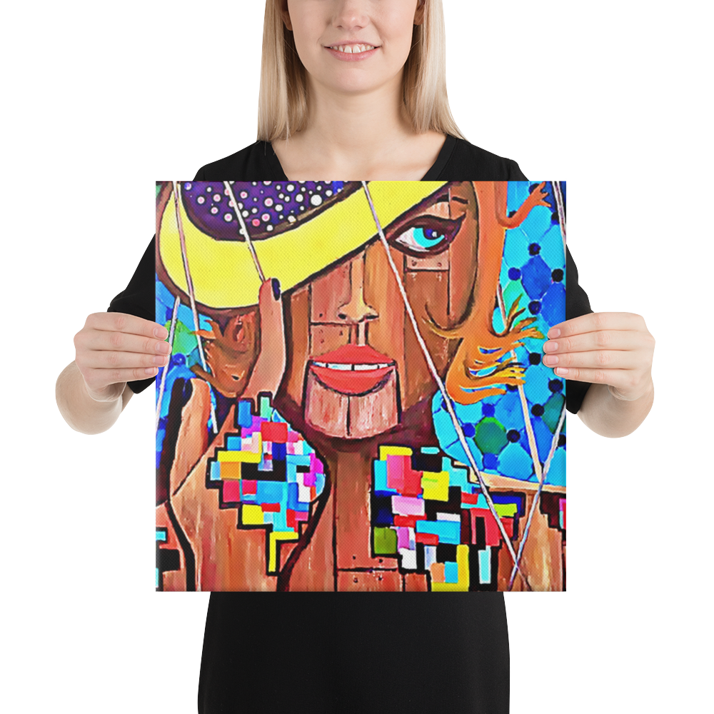 Marionetta Girl Canvas Art Prints