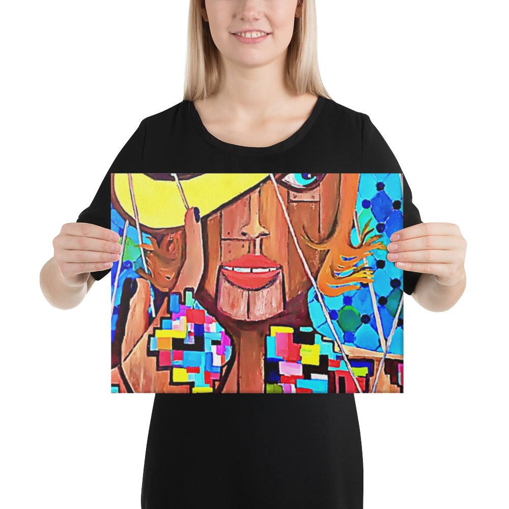 Marionetta Girl Canvas Art Prints