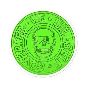 WTSG Neon Green Sticker Decal