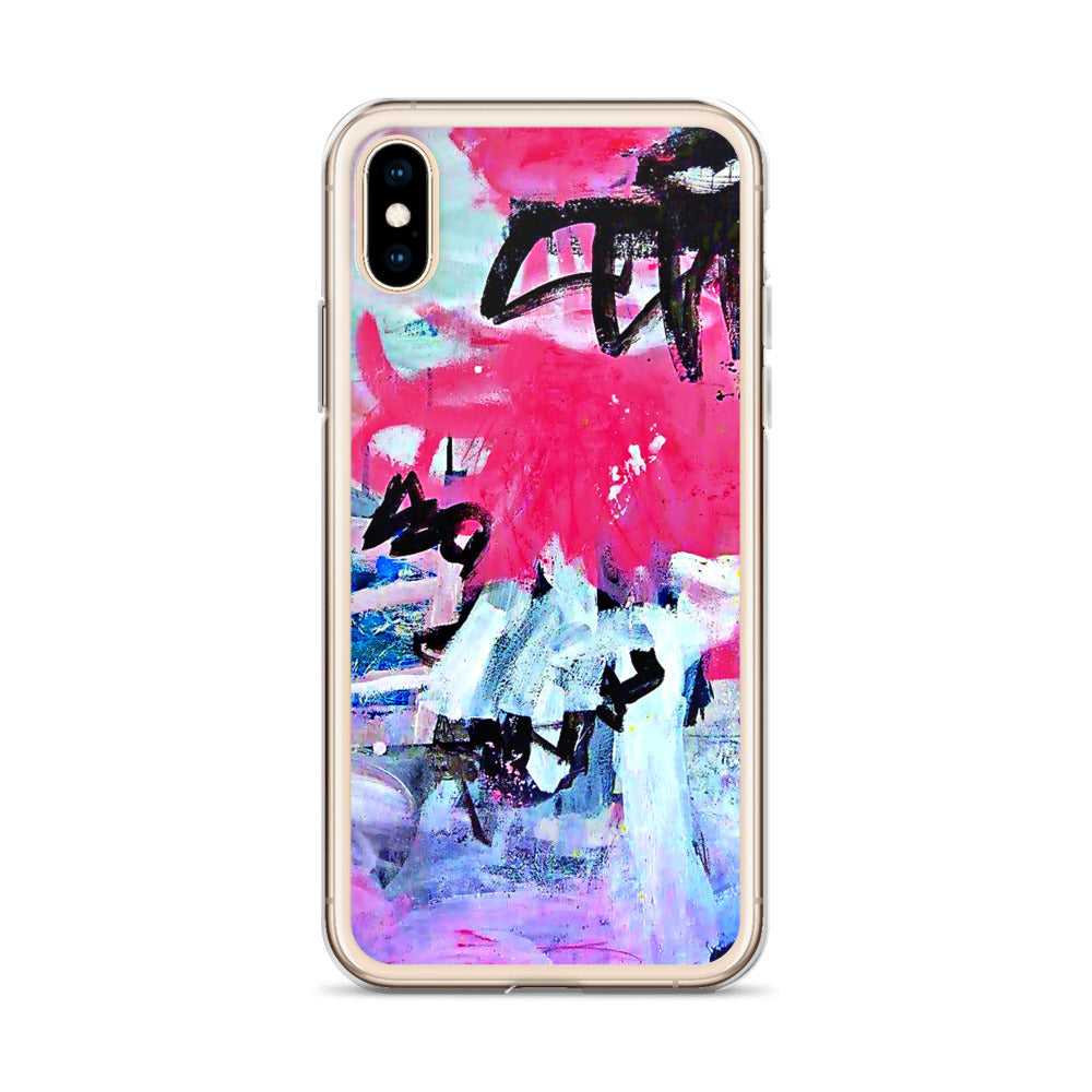 Pink Art Graffiti Apple iPhone Case
