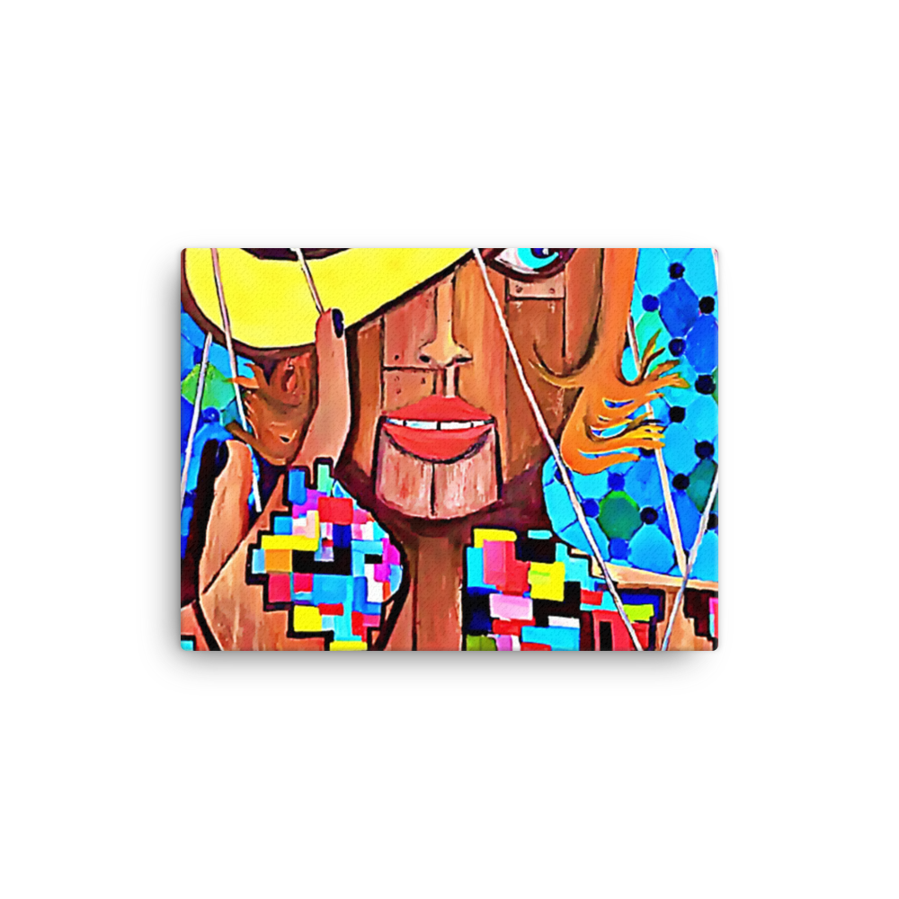 Marionetta Girl Canvas Art Prints