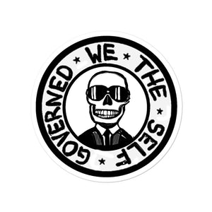 We The Self Governed Logo Vinyl Stickers