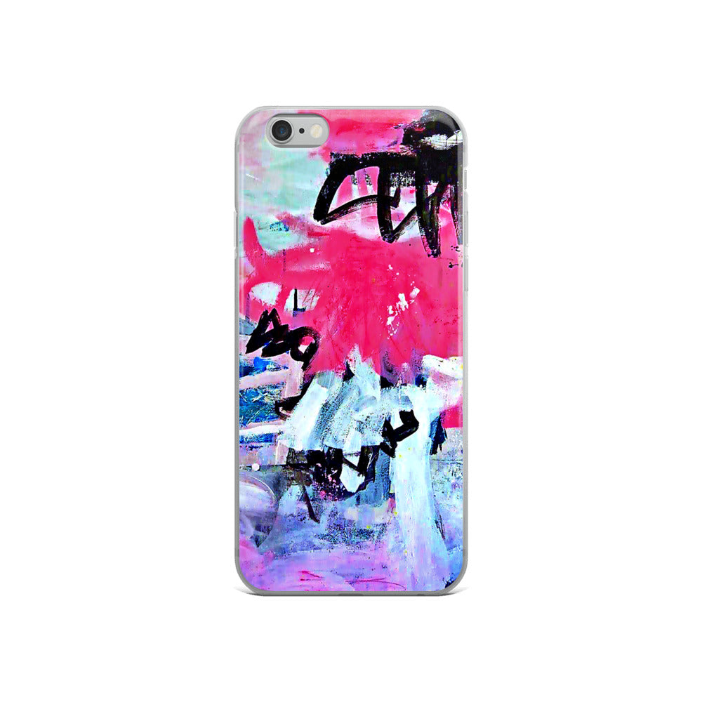Pink Art Graffiti Apple iPhone Case