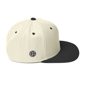 WTSG Black Logo Snapback Hat