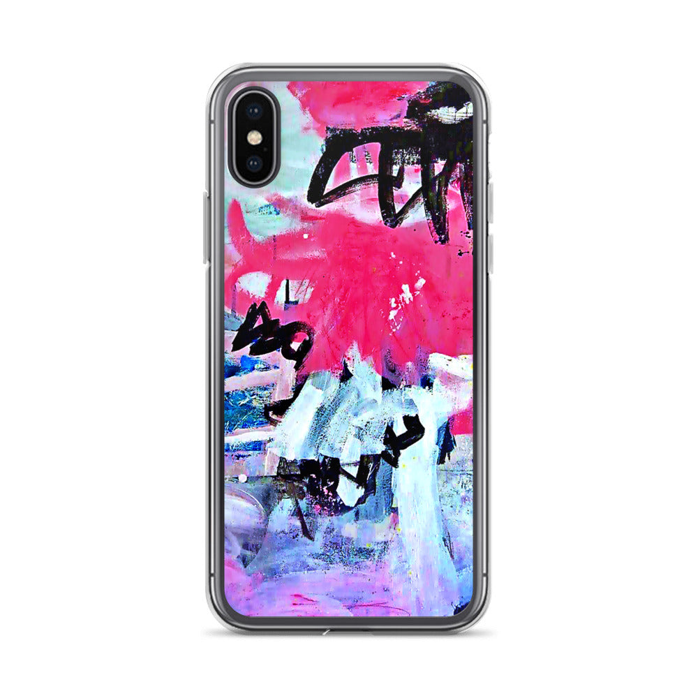 Pink Art Graffiti Apple iPhone Case