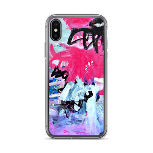 Pink Art Graffiti Apple iPhone Case