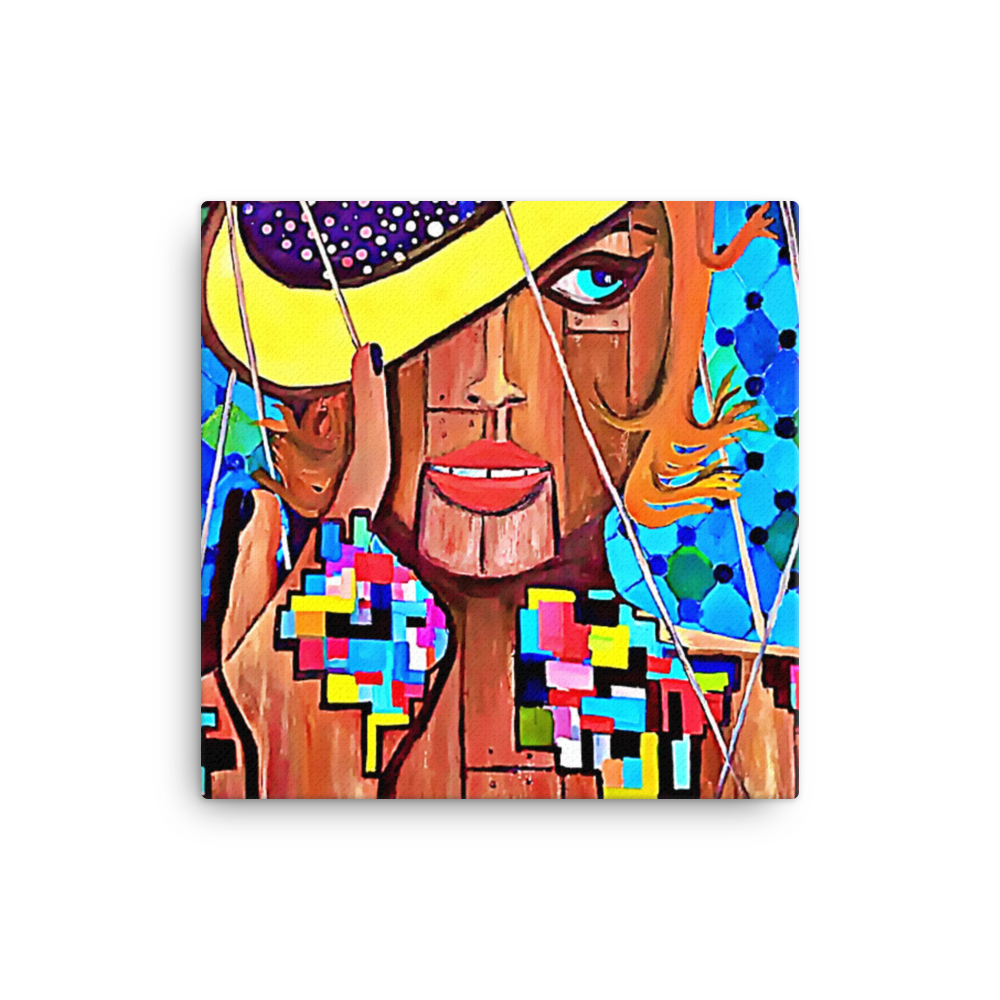 Marionetta Girl Canvas Art Prints