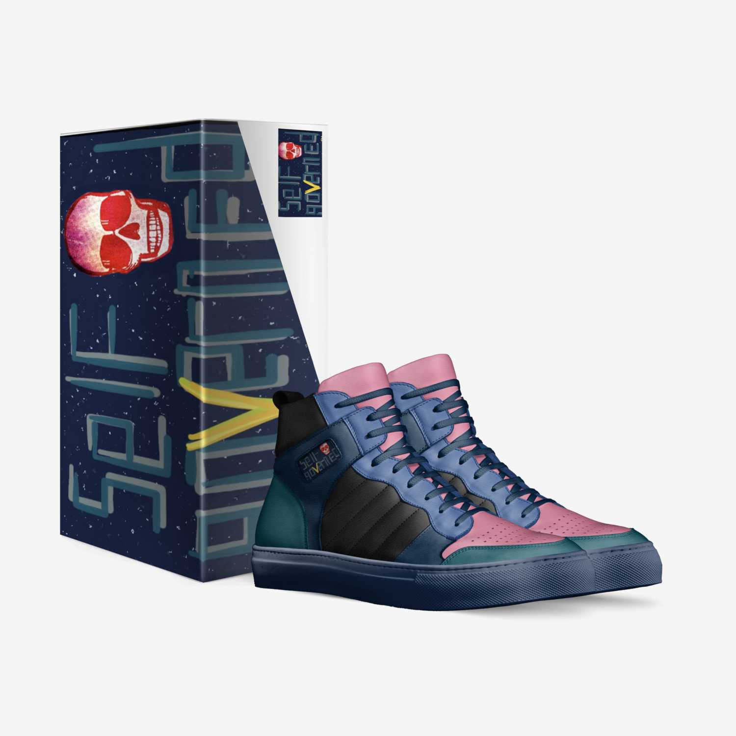 "Self-Governed" Retro Basketball Sneaker